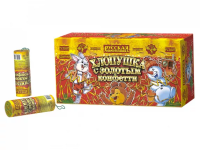 Хлопушка с золотым конфетти Хлопушки купить в Великом Новгороде | velikij-novgorod.salutsklad.ru