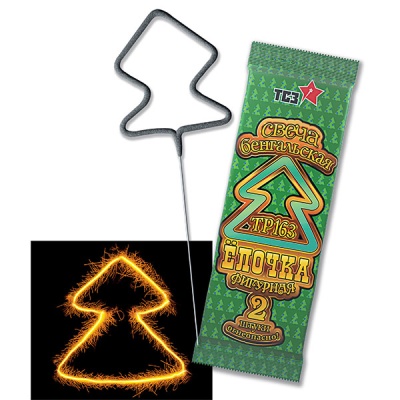 Елочка Бенгальские огни фигурные купить в Великом Новгороде | velikij-novgorod.salutsklad.ru