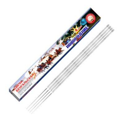 Новогодние 300-4 мм. Бенгальские огни купить в Великом Новгороде | velikij-novgorod.salutsklad.ru