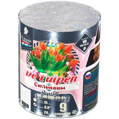 Тюльпаны Батарея салютов купить в Великом Новгороде | velikij-novgorod.salutsklad.ru