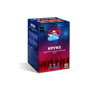 Круиз Фонтан фейерверк купить в Великом Новгороде | velikij-novgorod.salutsklad.ru