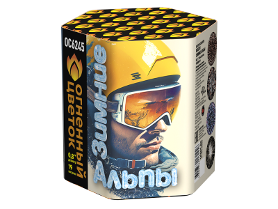 Зимние Альпы Батарея салютов купить в Великом Новгороде | velikij-novgorod.salutsklad.ru