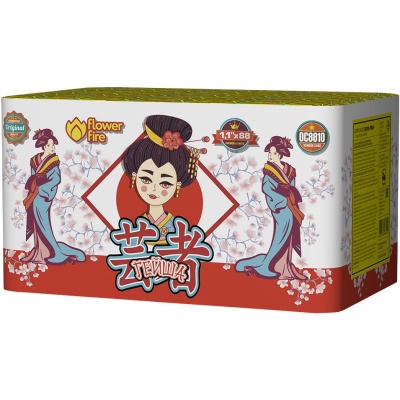 Гейша Батарея салютов купить в Великом Новгороде | velikij-novgorod.salutsklad.ru