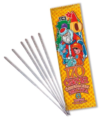 170 мм. Экстра Бенгальские огни купить в Великом Новгороде | velikij-novgorod.salutsklad.ru