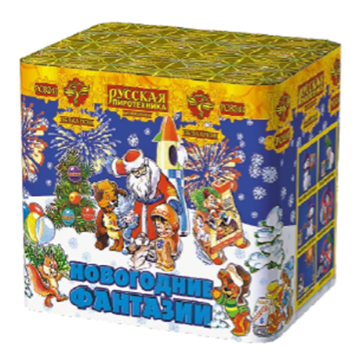 Новогодние фантазии New Салют купить в Великом Новгороде | velikij-novgorod.salutsklad.ru