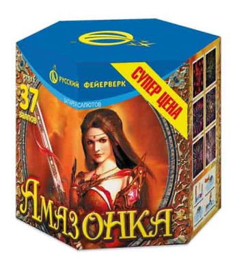 Амазонка Батарея салютов купить в Великом Новгороде | velikij-novgorod.salutsklad.ru